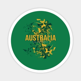 Australia Soccer Shirt Magnet